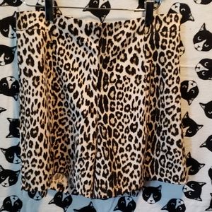 Leopard Print Shorts